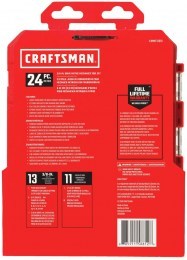 Socket Wrench Set-24 pieces-3-8 CRAFTSMAN57